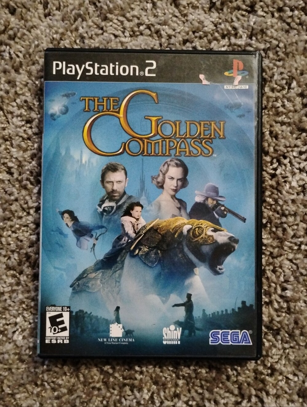 The Golden Compass (Sony PlayStation 2, PS2) - Black Label - Disc + Case